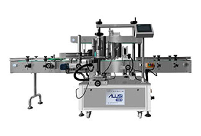Double-Side Labeling Machine For Round & Flat Bottles