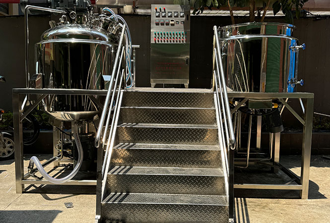 Fixed Vacuum Emulsifying Mixer