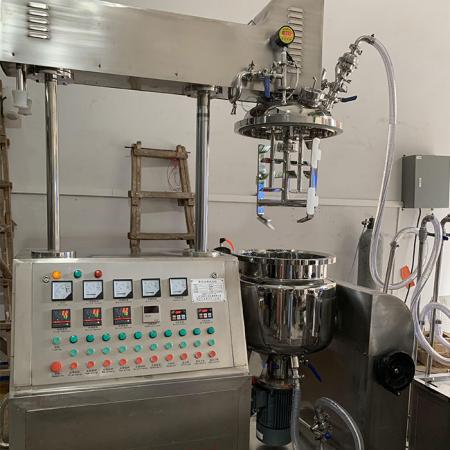 Hydraulic Lifting Vacuum Emulsifying Mixer