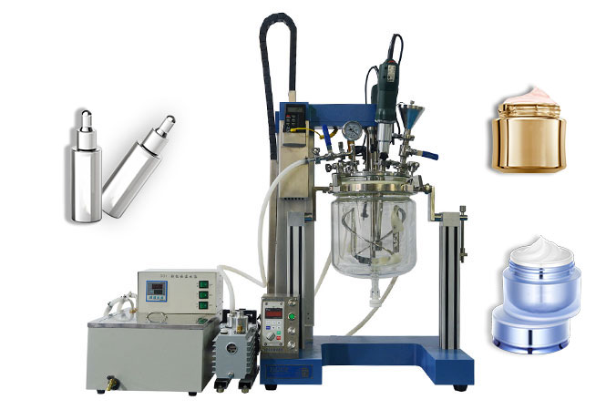 5L Lab Vacuum emulsifier mixer