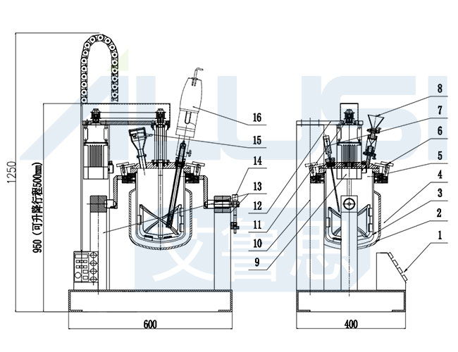 Lab Vacuum Emulsifier10