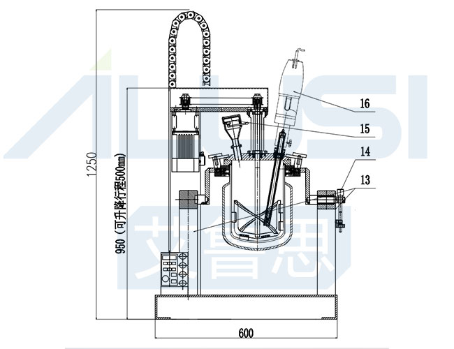 Lab Vacuum Emulsifier11