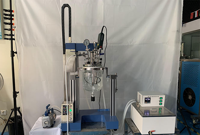 5L Lab Vacuum emulsifier mixer