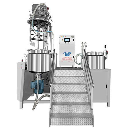 Hydraulic Lifting Vacuum Emulsifying Mixer