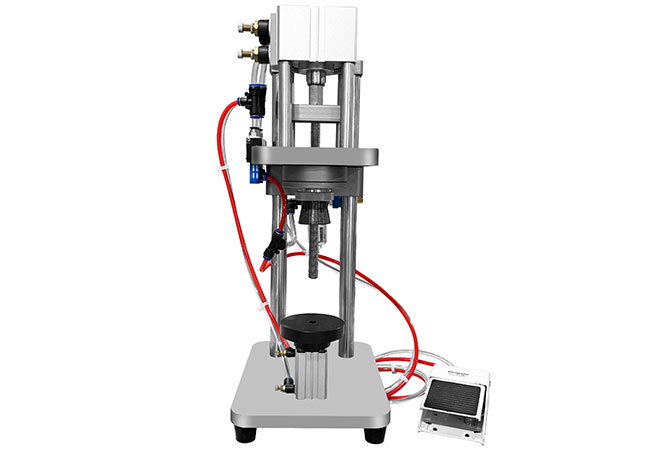 Semi-automatic Perfume Crimping Machine