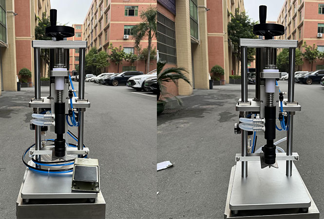 Single-head Pneumatic Perfume Filling Machine