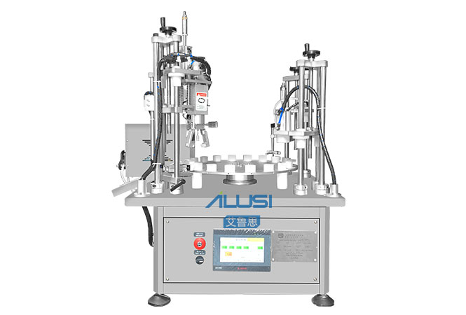 Rotary Single-Head Peristaltic Pump Filling, Capping, and Sealing Machine