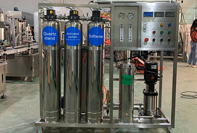 250L P/H One Stage RO Water Treatment With Softner