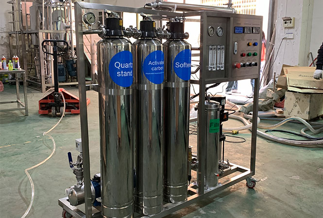 250L P/H One Stage RO Water Treatment With Softner