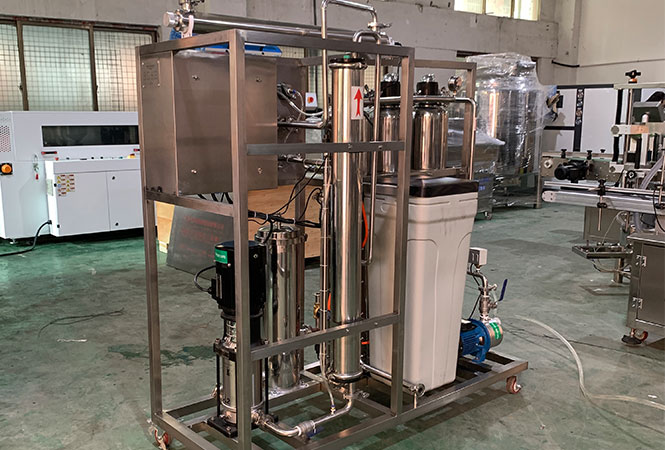 250L P/H One Stage RO Water Treatment With Softner