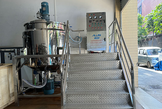 vacuum homogenizer cream mixer